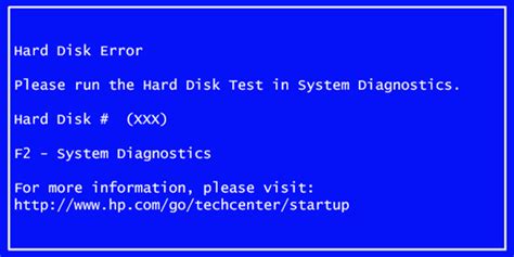 hard drive test failed - hp windows 10|hp hard drive error message.